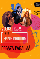 TEMPUS INFINITUM džeza trio Pegaza Pagalmā attēls
