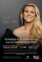 Dziedātāja Ieva Kerēvica un pianists Madars Kalniņš koncertprogrammā ''Romantika'' attēls