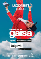 Iluzionists Edžus GAISĀ Jelgavā attēls