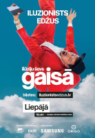 Iluzionists Edžus GAISĀ Liepājā attēls